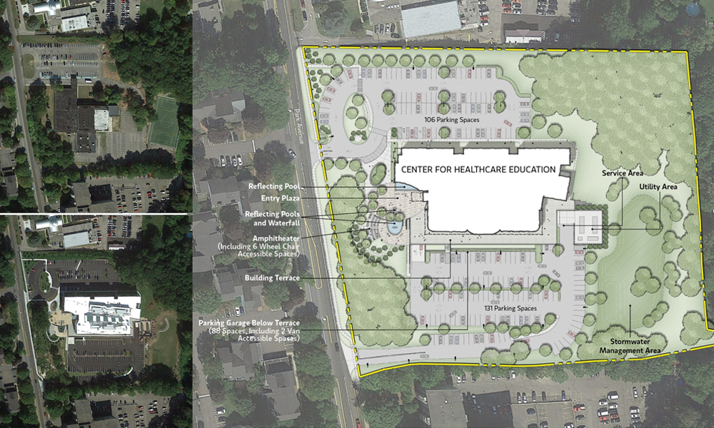 <p>Adaptive re-use of 8.68 acres for Center for Healthcare Education.</p>
