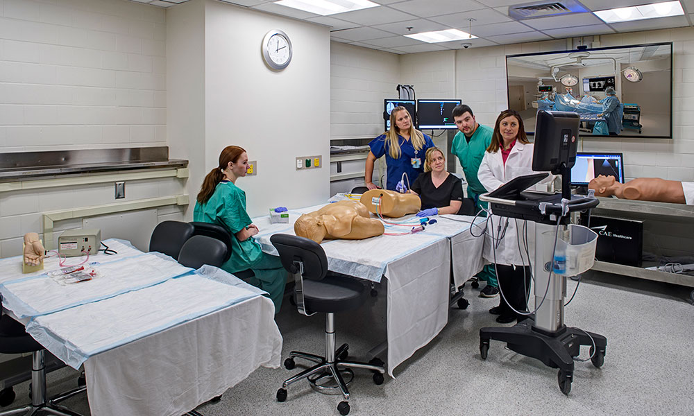 <p>A clinical room used to sharpen skills and experiment in a safe environment.</p>
