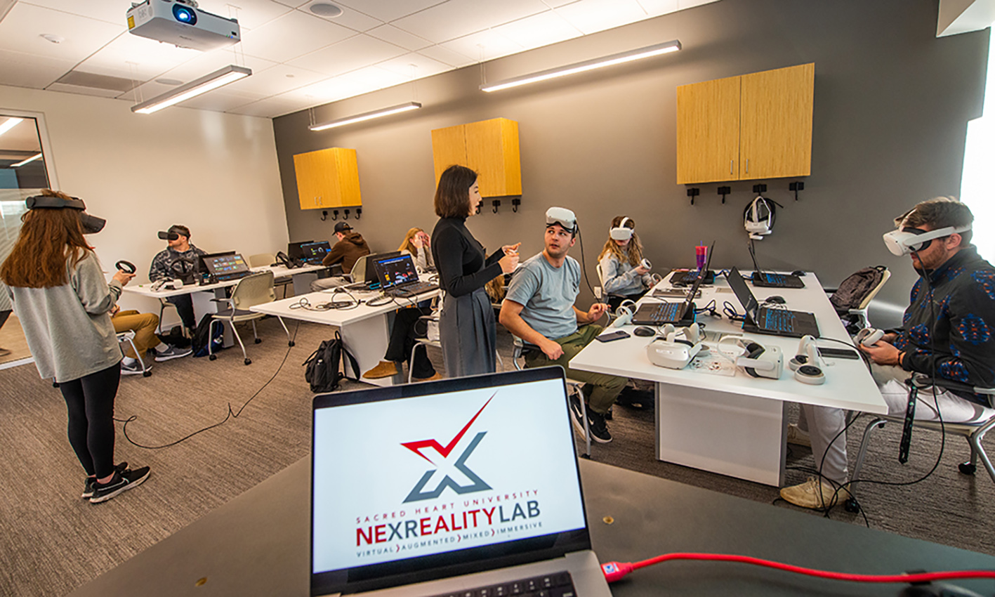 <p>The NeXReality Lab is dedicated to faculty and student research in virtual reality, augmented reality, and extended reality.</p>
