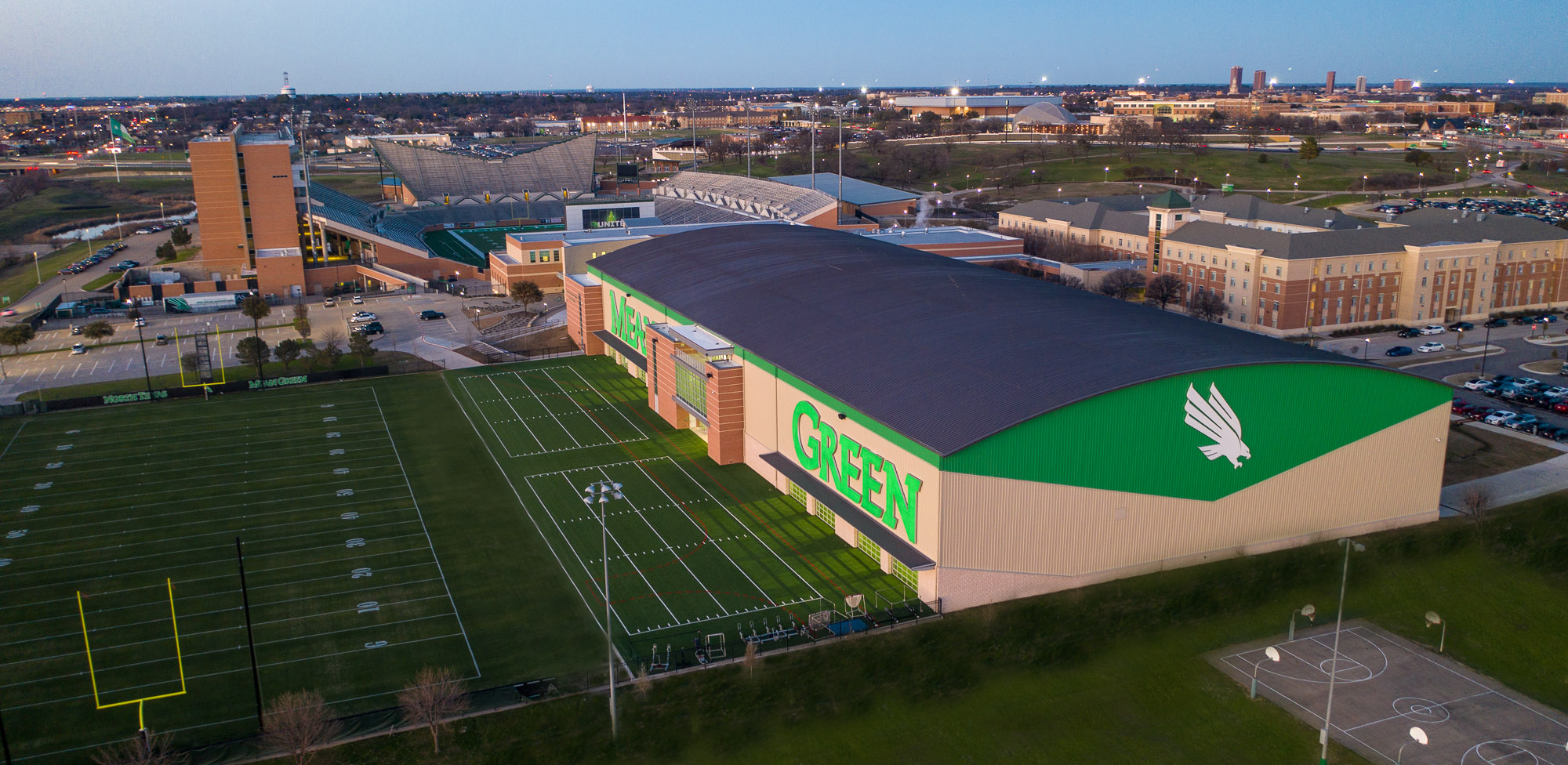 University of North Texas, Athletics Master Plan and Indoor Practice Facility