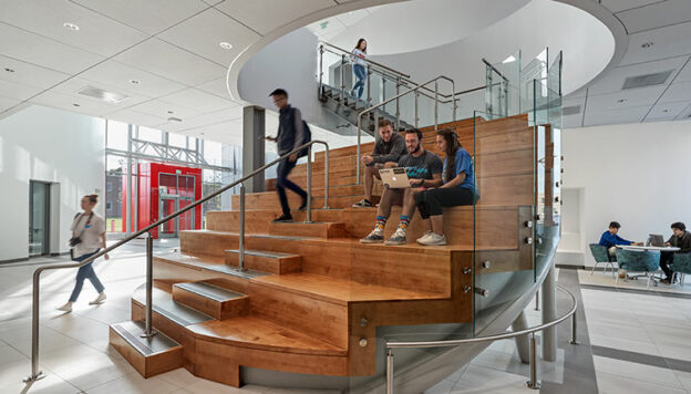 Rutgers University School of Engineering Sustainable Design Lobby