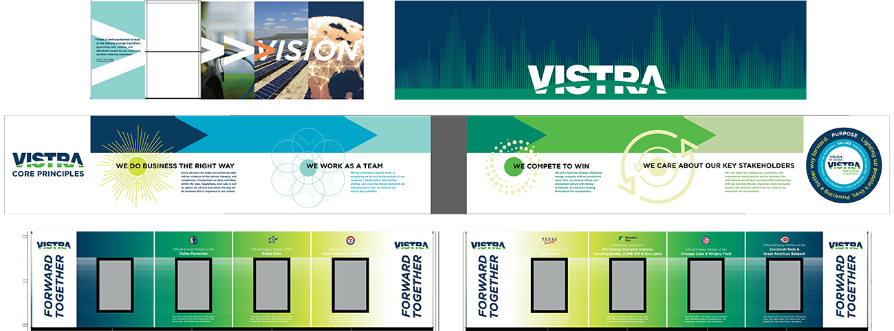 Vistra Energy Experiential Graphics