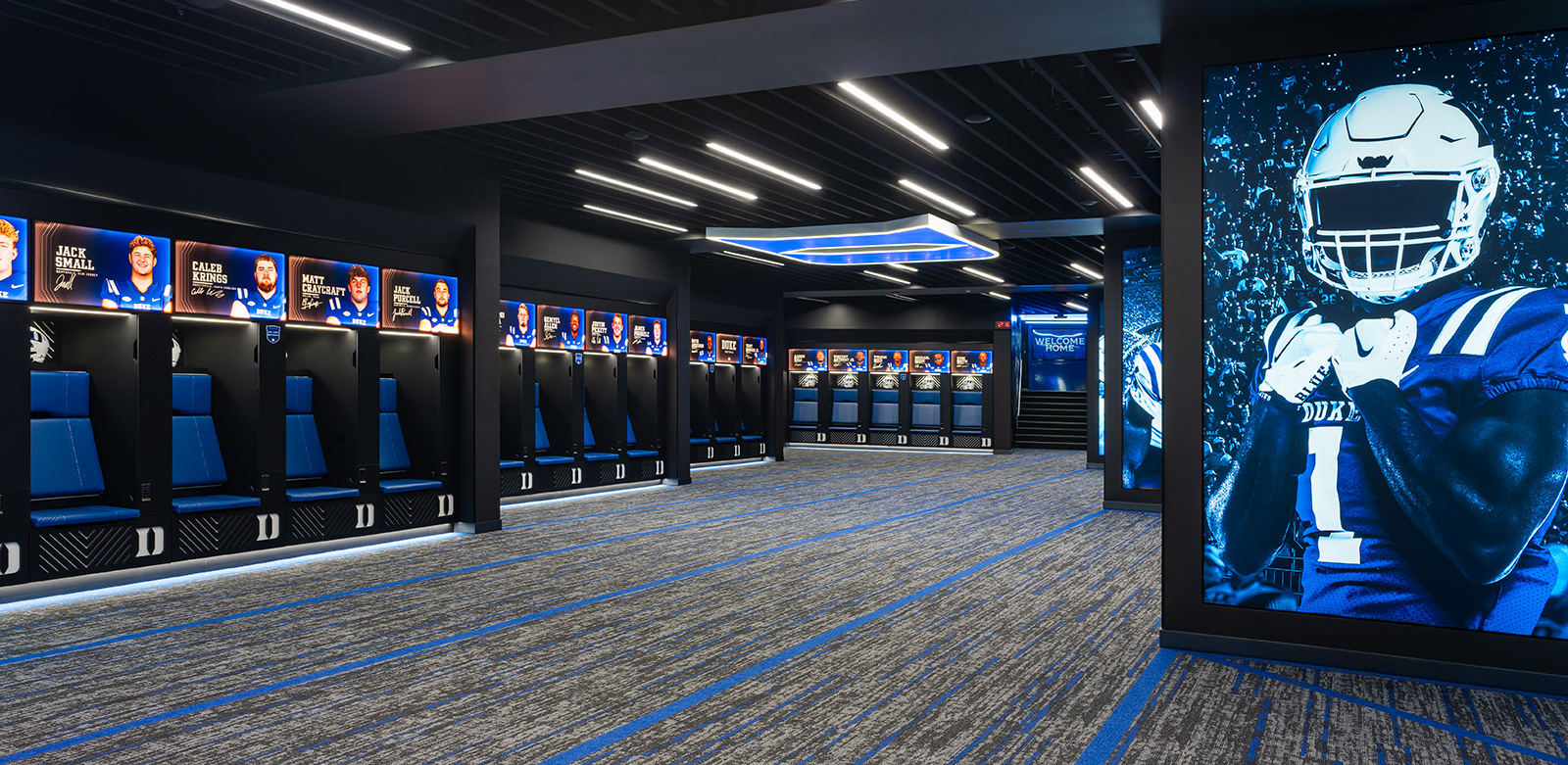 Duke University, Yoh Football Center Locker Room Renovation