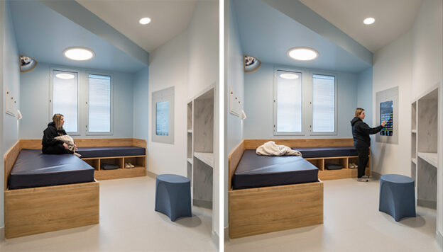 ccmc medical psychiatric care unit patient room