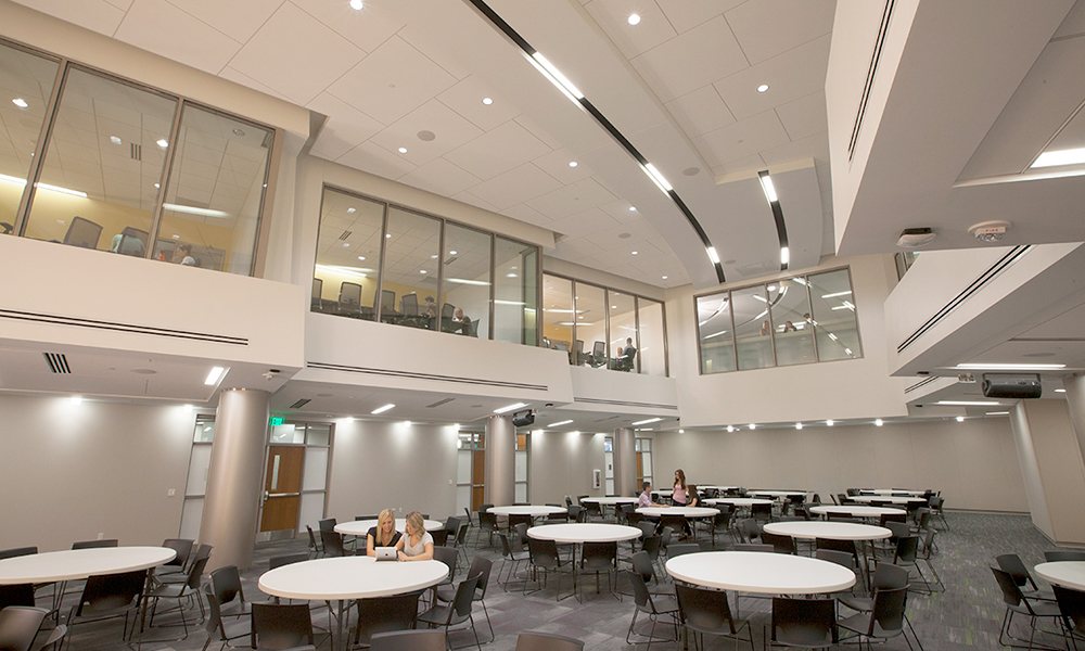 <p>The multi-purpose meeting hall, which can be transformed into a 200-seat dining venue, hosts events such as dinners and white coat ceremonies, offers a gathering space for cohorts involved in global medical education partnerships, and serves as a vital conduit linking research efforts with the broader medical community.</p>
