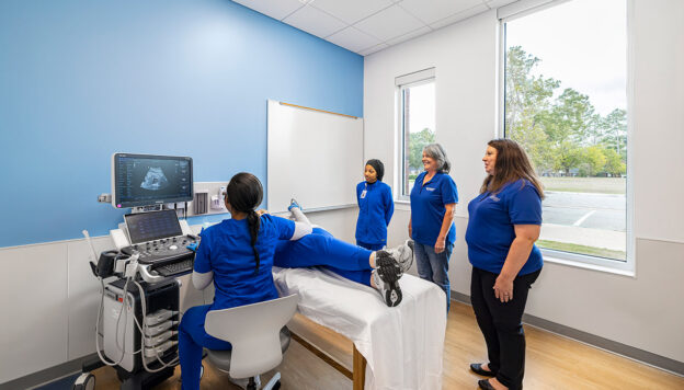 Albany State University Nursing and Health Sciences Simulation Center acute care multiuse simulation room
