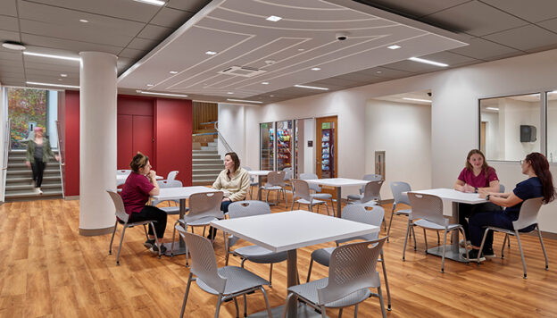 Iona University Kelly Center Student Lounge