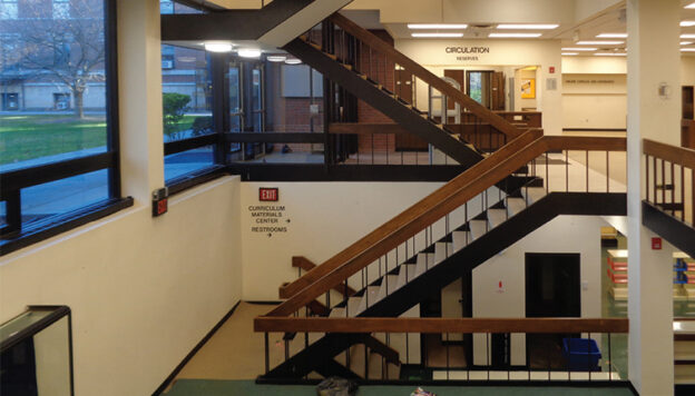 Iona University Kelly Center Before Library Stacks