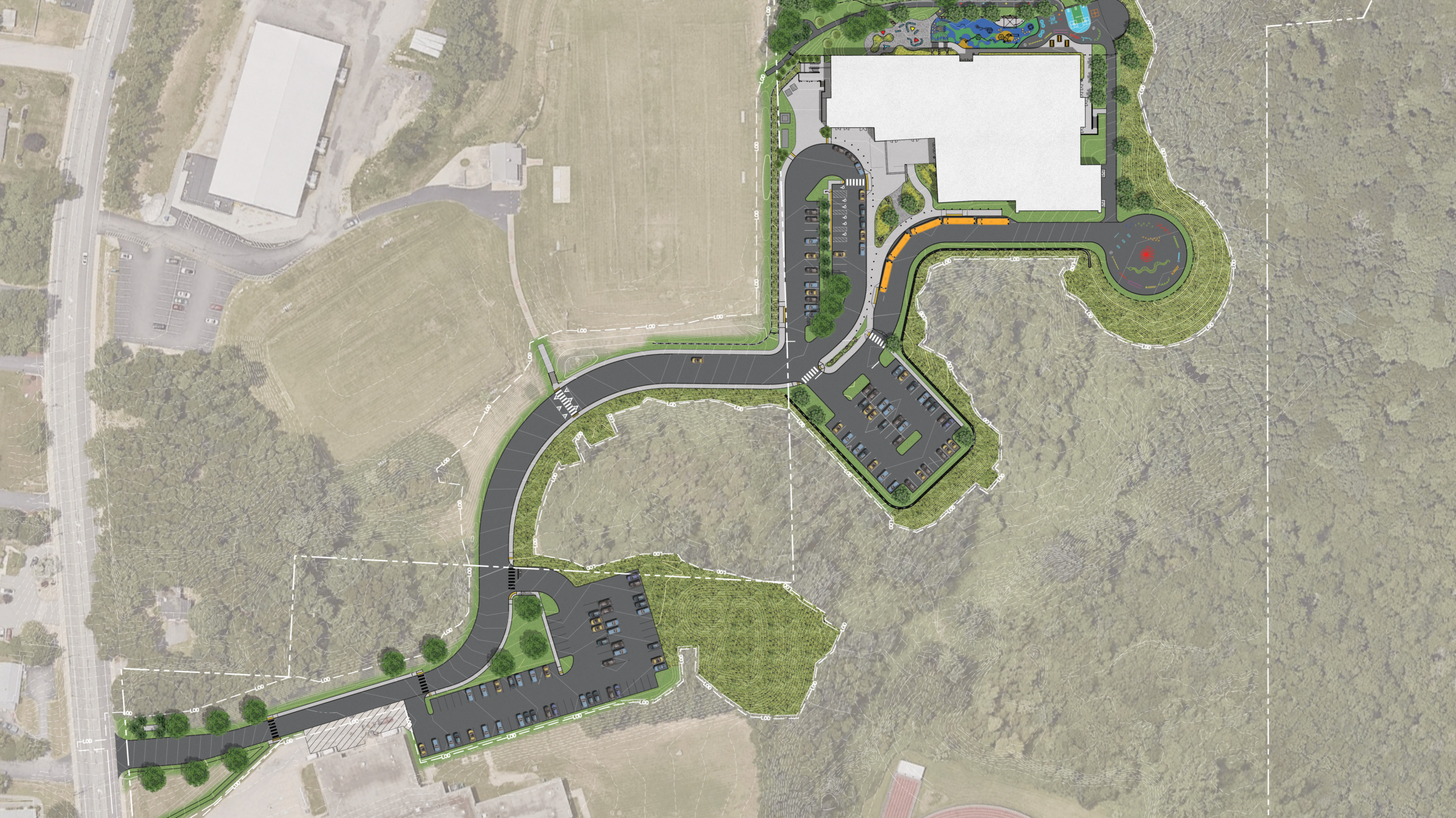 Johnston Elementary School Site Plan