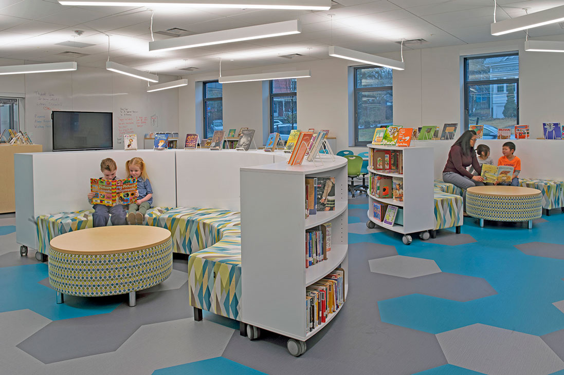 James McGuire Elementary School Media Center