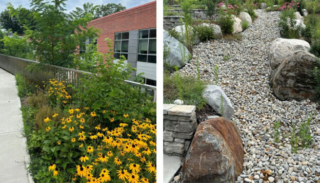 Ox Ridge Elementary School Courtyard