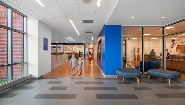 Ox Ridge Elementary School Lobby