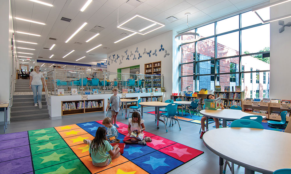 Ox Ridge Elementary School Media Center