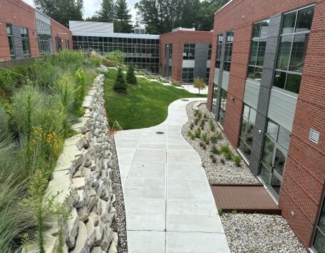 Ox Ridge Elementary School Courtyard