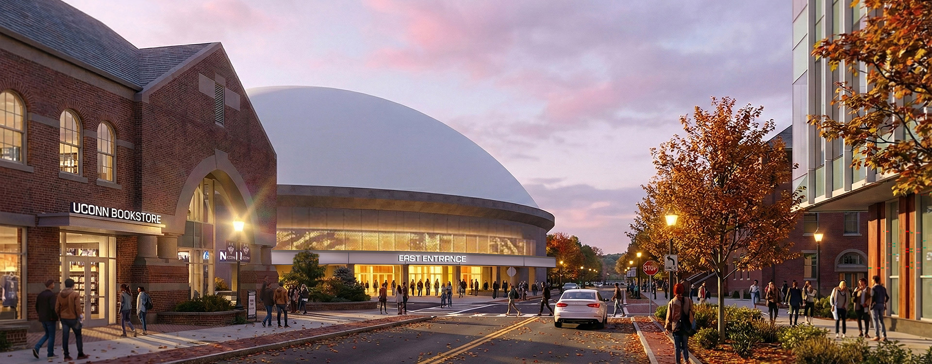 Uconn Gampel Basketball Arena Renovation