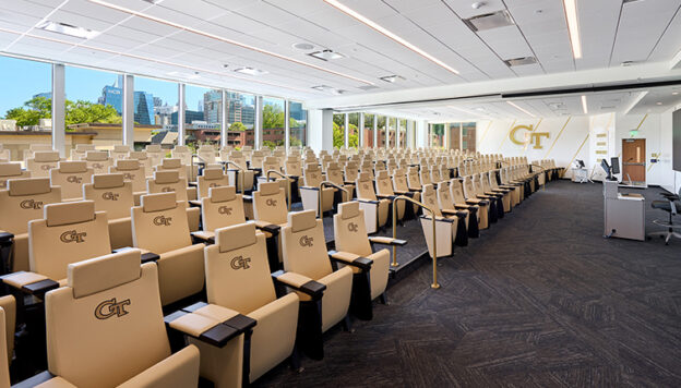 Georgia Tech Student Athlete Performance Center Team Meeting Room